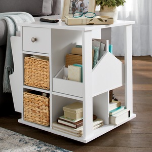Admiral Revolving End Table, , large