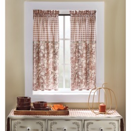 Gingham and Toile Tier Pair, , large