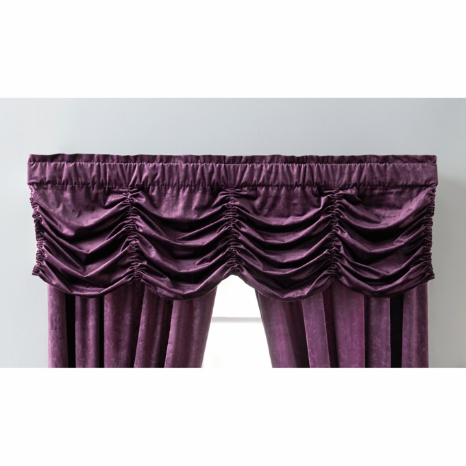 Viola Velvet Valance, , large