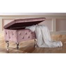 Crystal Tufted Storage Bench, , large