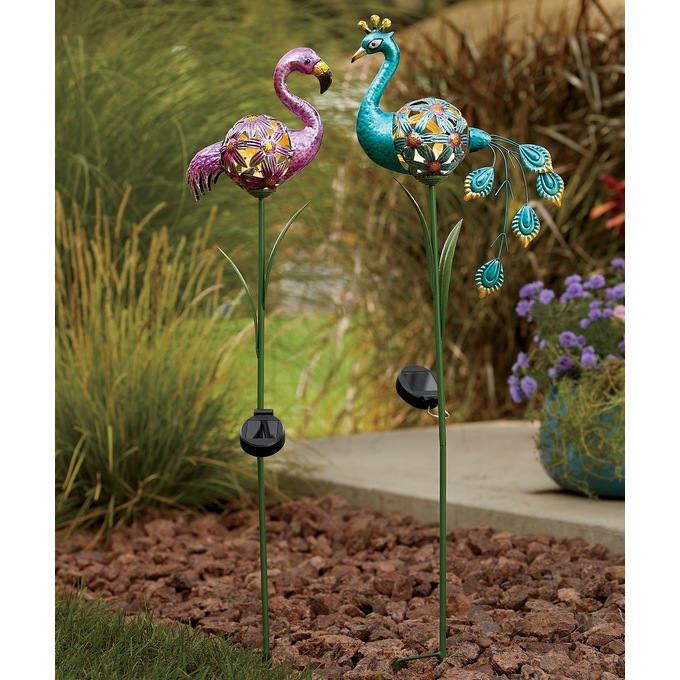Solar Bird Stake &ndash; Buy Both and Save, , large