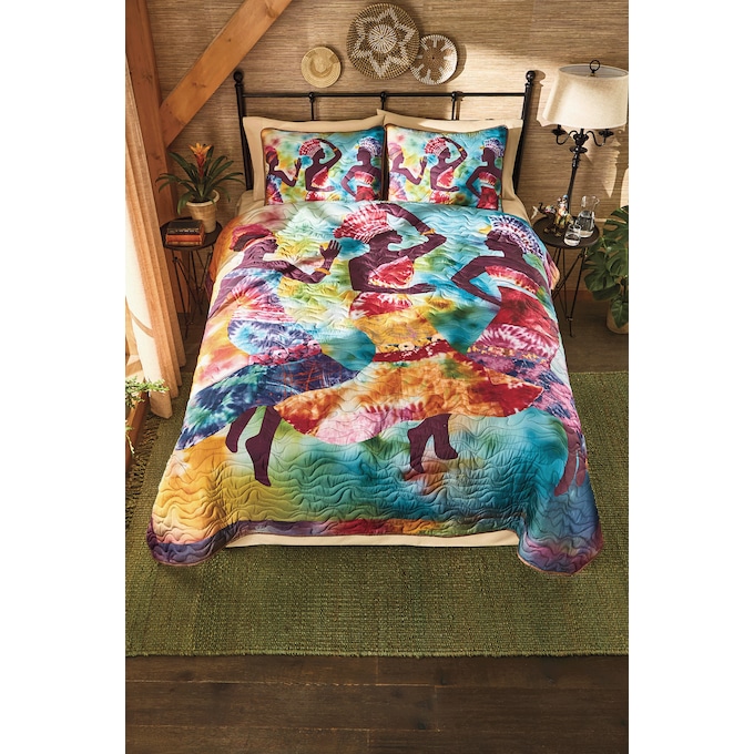 Dancing Women Quilt, , large