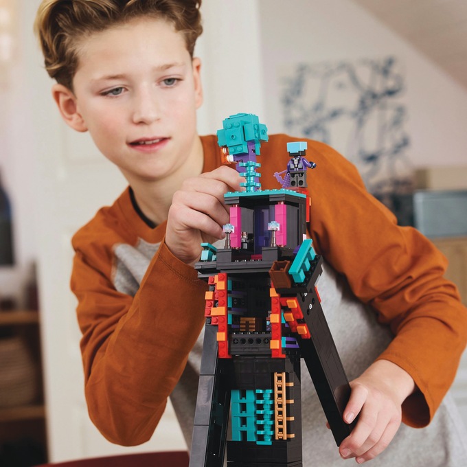 LEGO Minecraft The Enderman Tower, , large