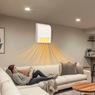 Handy Heater Wall-Mountable Room Heater, White, large