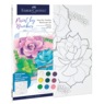 Faber-Castell Paint-by-Number Watercolor Set, , large