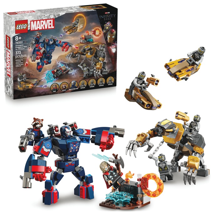 LEGO Marvel Avengers: Endgame Thor vs. Chitauri, , large
