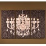 Lit Embellished Chandelier Canvas, , large