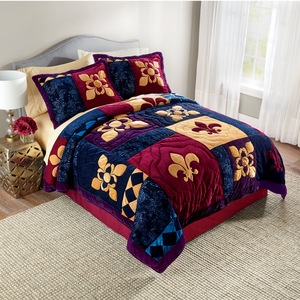 Regal Velvet Quilt, , large