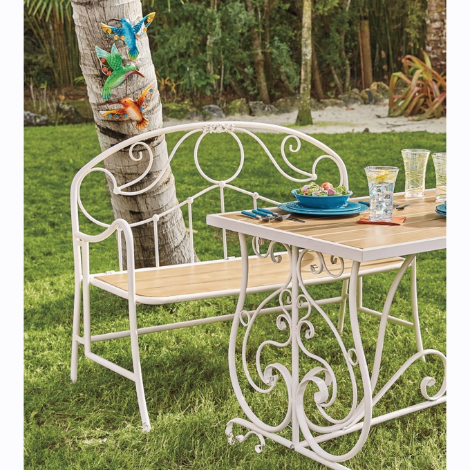 Lois Scroll Bench, , large