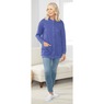 Snap-Front Cotton-Blend Women's Cardigan, , large