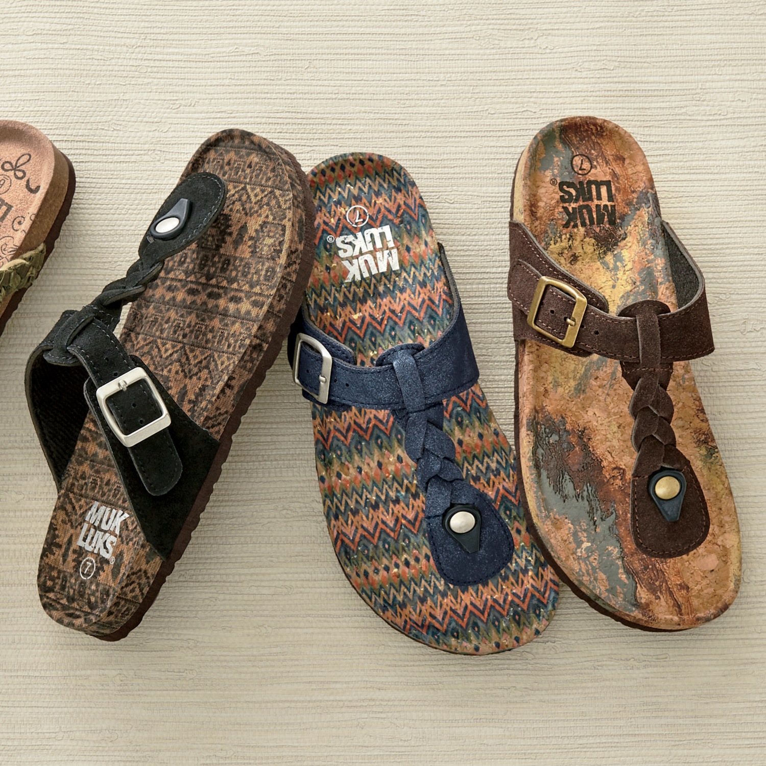 Muk luks sale marsha sandal