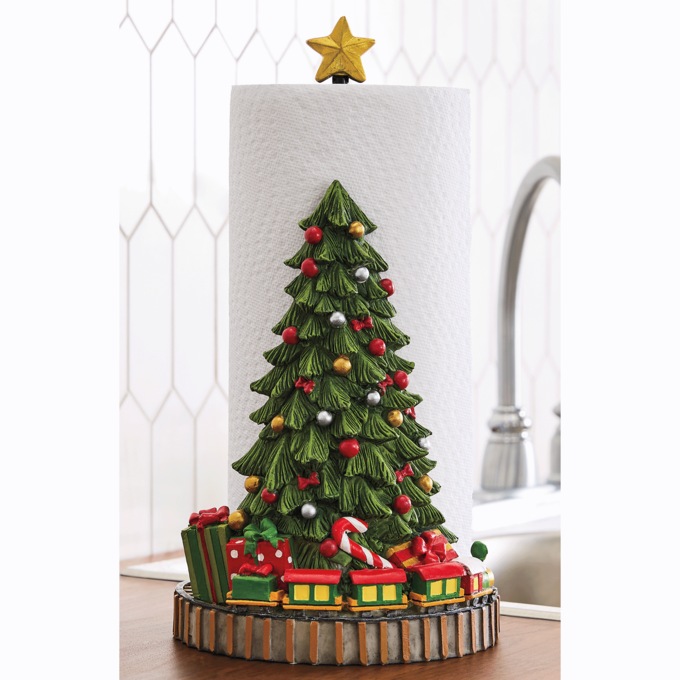 Holiday Paper Towel Holder, , large