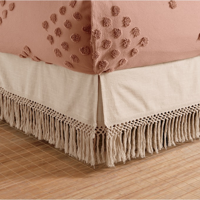 Macram&eacute; Bedskirt, , large