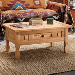 Pine Coffee Table, , large