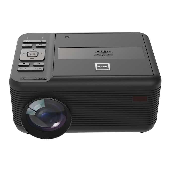 RCA Projector with DVD Player and Screen, , large