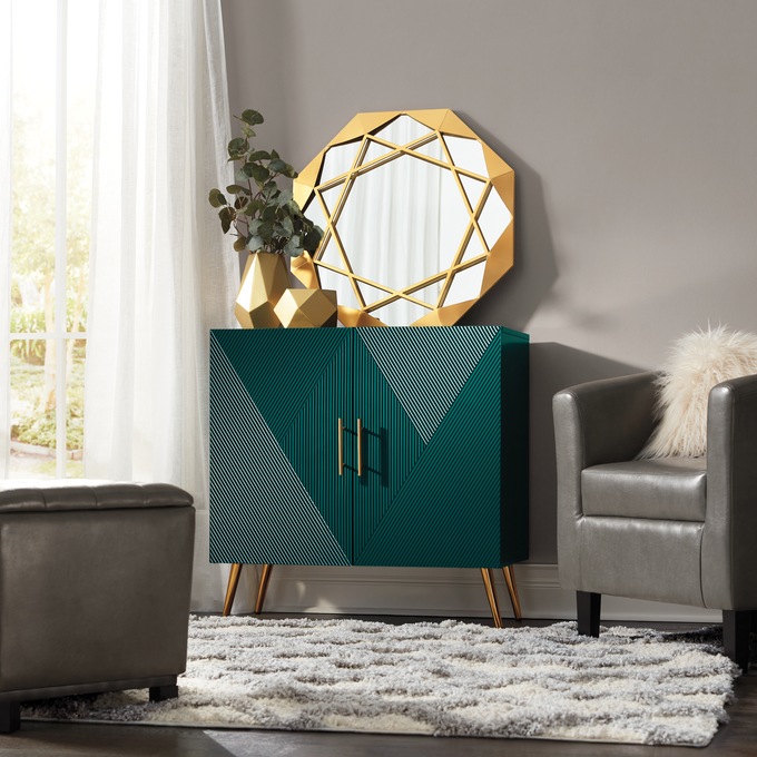 Trystan Green Cabinet, , large