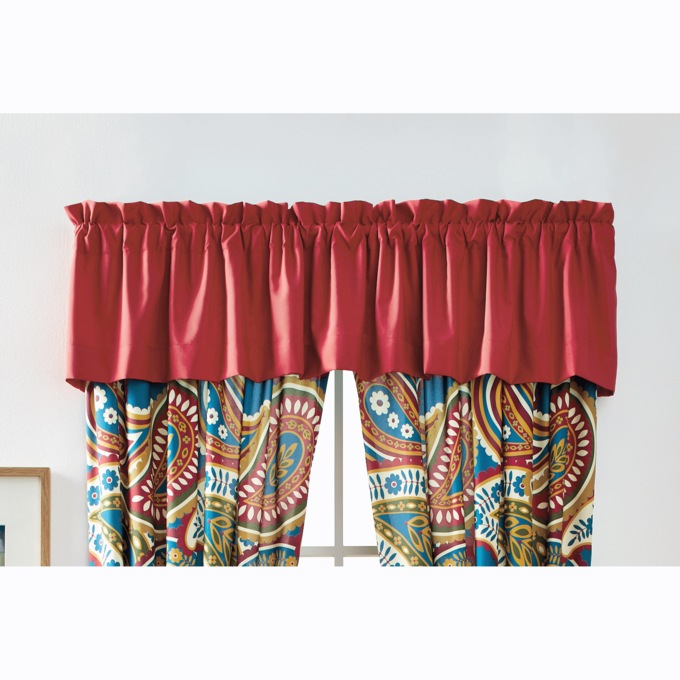 Jaipur Paisley Valance, Multi, large