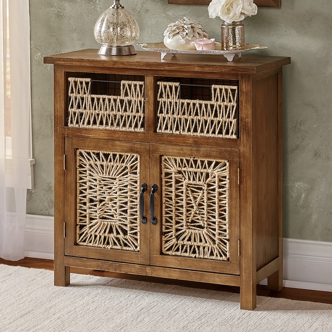 Woven Drawer Cabinet, , large