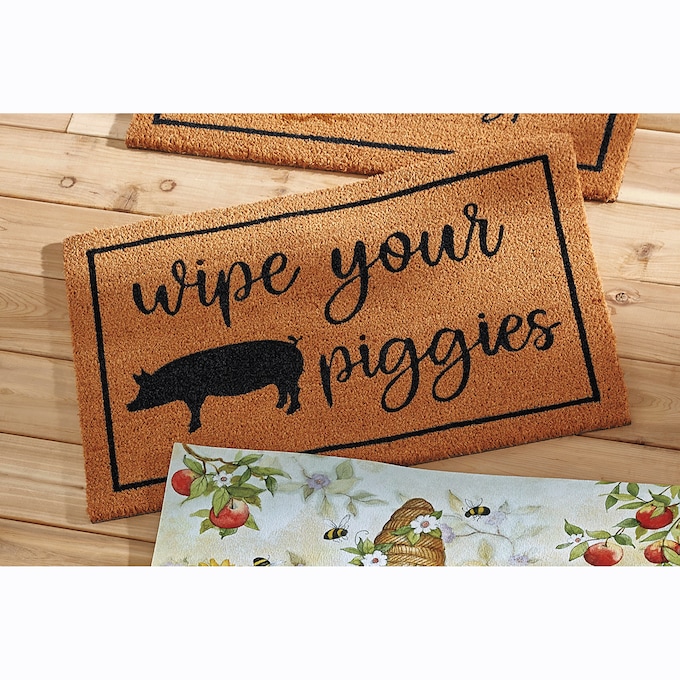 Farmhouse Friends Coir Mat, , large