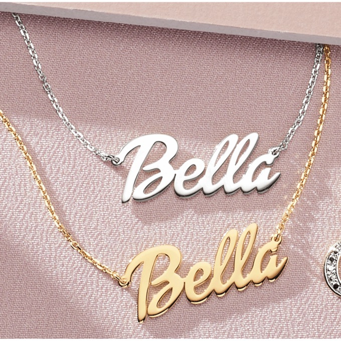 Personalized Bold Name Necklace, , large