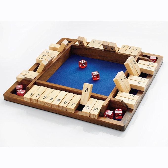 Shut The Box 4-Player Game, , large