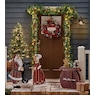 Chunky Wood Santa and Mrs. Claus Cutouts, , large