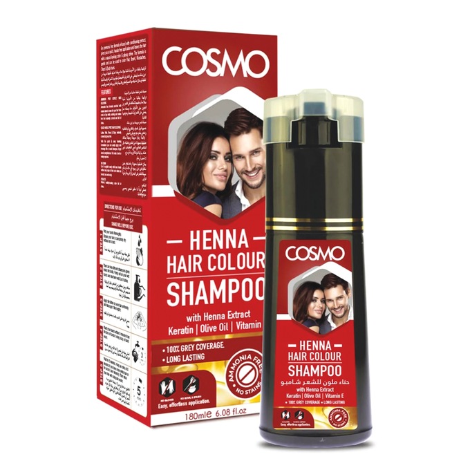 Cosmo Hair Colour Shampoo, Henna, large