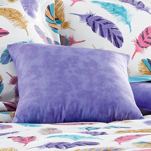 Colorful Feathers Accent Pillow, , large
