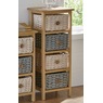 Woven 4 Basket Stand, , large