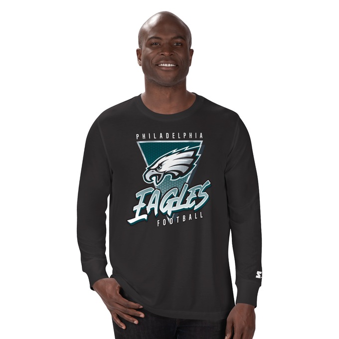 Men's Long-Sleeve NFL Crewneck Tee, , large