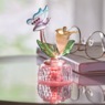 Lit Lily Butterfly Figurine, , large