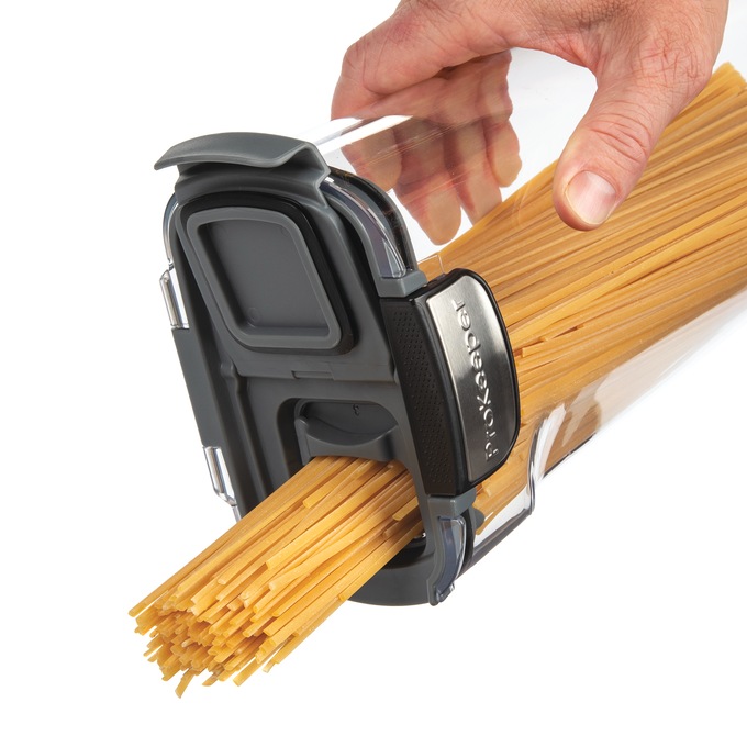 Pasta Pro Keeper Plus by Progressive, Clear Beads, large
