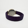 Ladies' Embellished Stretch-Band Colorful Watch, Purple, large