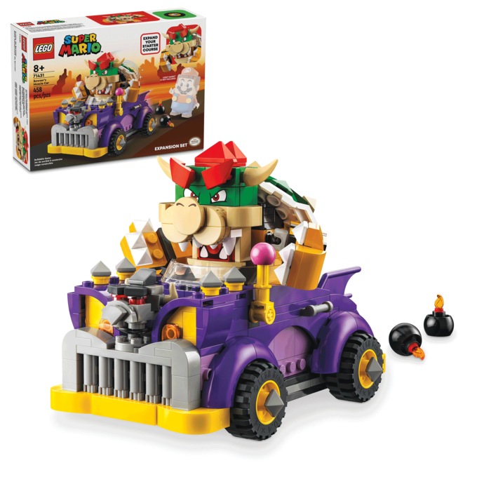 LEGO Super Mario Bowser's Muscle Car Expansion Set, , large