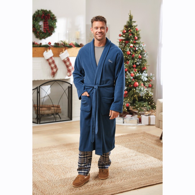 Personalized Fleece Robe, , large