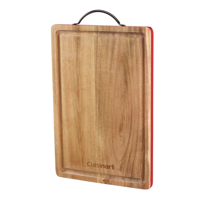 Cuisinart Acacia Reversible Cutting Board with Color Edge, , large