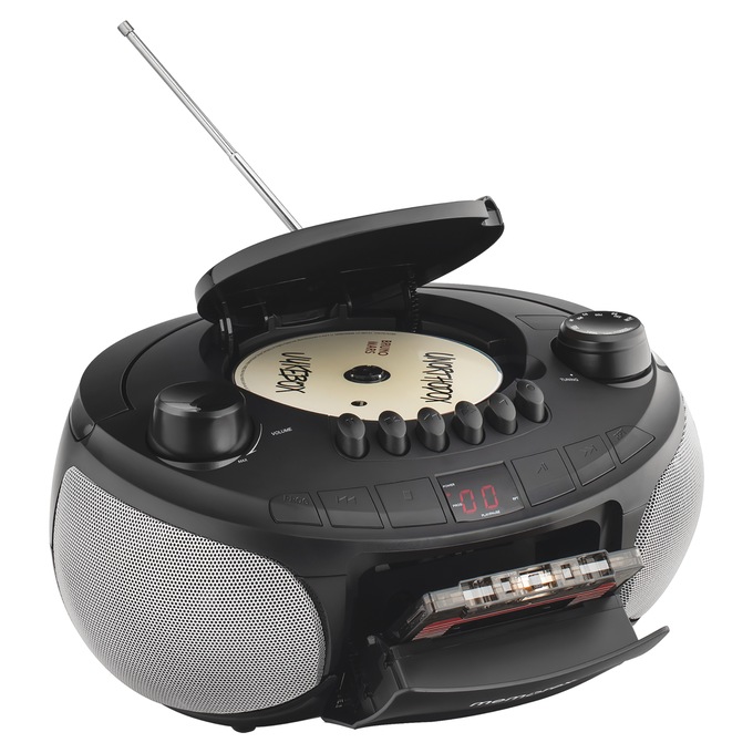 Memorex AM/FM CD & Cassette Player, , large