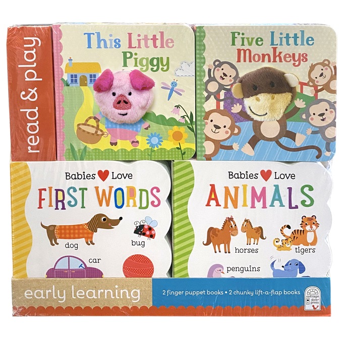 Lift-A-Flap and Puppet Book Sets, , large