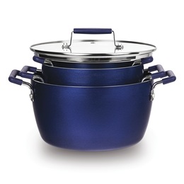 Granitestone Diamond 6-Piece Nesting Pot Set, , large