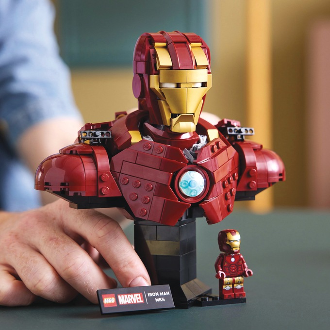 LEGO Marvel Iron Man MK4 Bust, , large