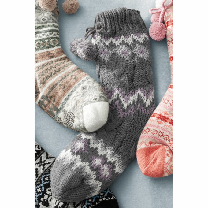 MUK LUKS Cozy Cabin Socks, , large