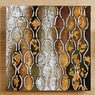 Abstract Textured Gold Foil Canvas, , large