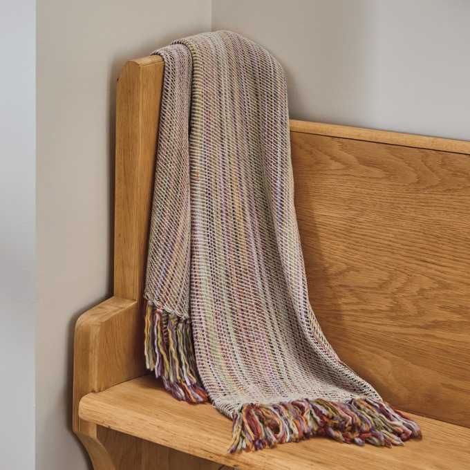 Fall Stripe Throw, , large