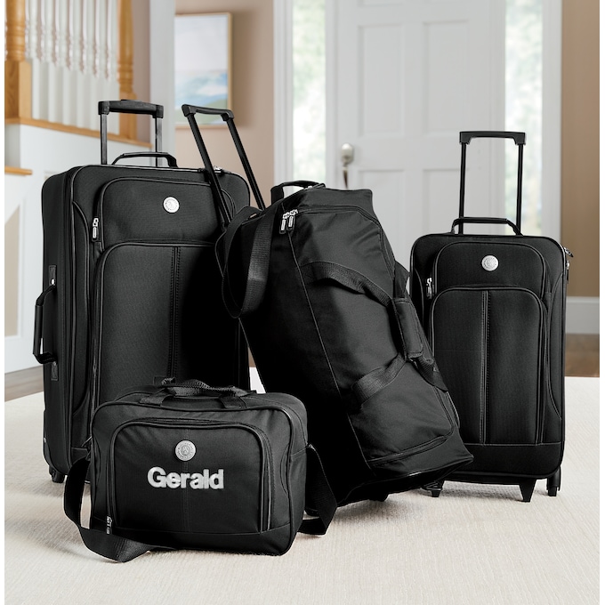 Travelers Club 4-Piece Travel Luggage Set, , large