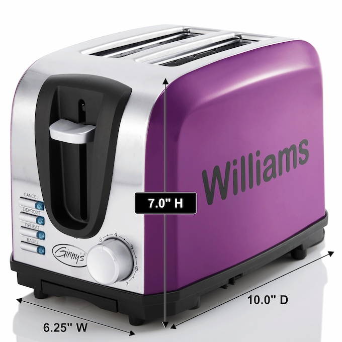 Ginny’s Essential 2-Slice Toaster with 7 Browning Levels, , large