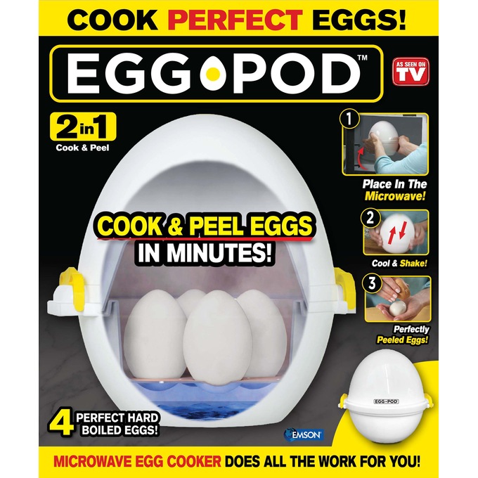 Egg Pod Review: Microwaved Hard Boiled Eggs? - Freakin' Reviews