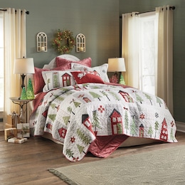 Best of Winter Village Oversized Quilt Bundle, , large
