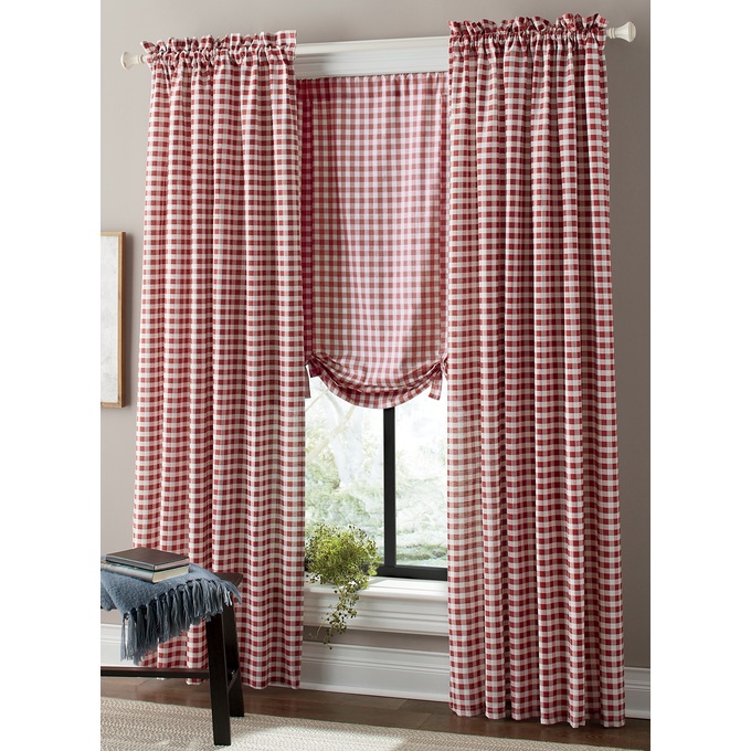Gingham Check Panel, , large