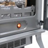 1500W Electric Fireplace Stove Heater with Remote & Realistic Flame Effect, , large