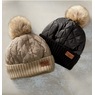 Britt’s Knits Quilted Puffer Beanie, , large